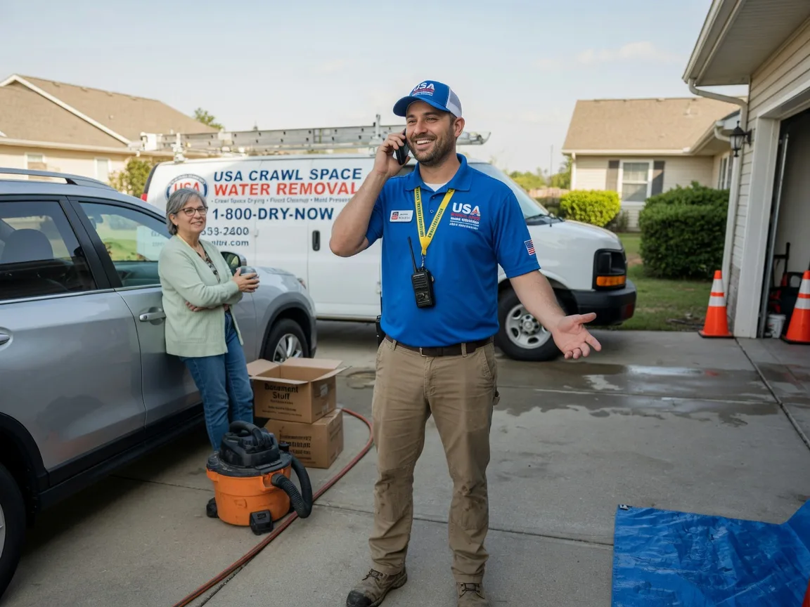 Crawl Space Water Removal Hustonville, KY FAQs